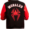 Across The Spider-Verse Miles Morales Bomber Wool Jacket Across The Spider-Verse Miles Morales Bomber Wool Jacket