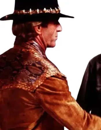 Crocodile Dundee Paul Hogan (Michael J. 'Crocodi) Leather Jacket
