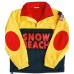 Snow Beach Yellow Cotton Jacket