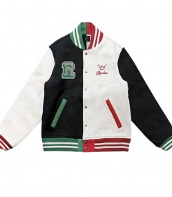 Ranboo Multi-color Wool Varsity Jacket