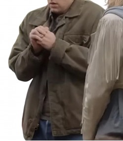 Totally Killer 2023 Zachary Gibson (Teen Lurch) Cotton Jacket