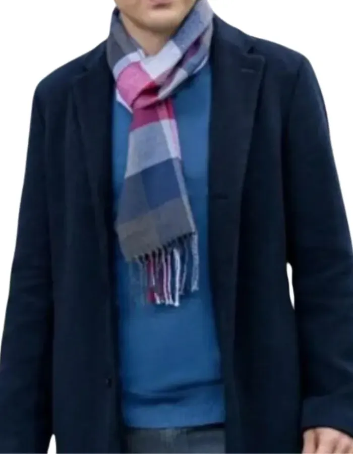 Christmas In Notting Hill 2023 Graham Savoy (William Moseley) Wool Coat Christmas In Notting Hill 2023 Graham Savoy (William Moseley) Wool Coat