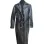 Ww2 German Schutzstaffel Black Trench Coat
