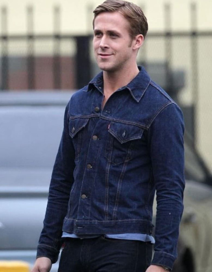Ryan Gosling Drive Denim Jacket Ryan Gosling Drive Denim Jacket
