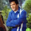 Elvis Presley Speedway Blue/Red Jacket Elvis Presley Speedway Blue/Red Jacket
