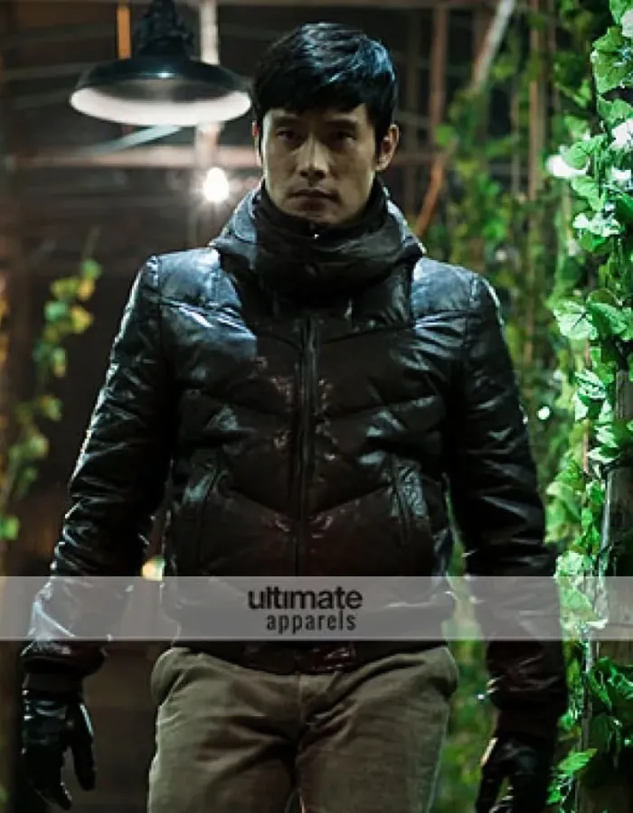 I Saw the Devil Movie Lee Byung‑hun Brown Leather Jacket