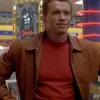 LAST ACTION HERO ARNOLD SCHWARZENEGGER TAN BROWN JACKET LAST ACTION HERO ARNOLD SCHWARZENEGGER TAN BROWN JACKET