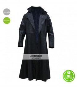 Morpheus The Matrix Laurence Fishburne Alligator Coat