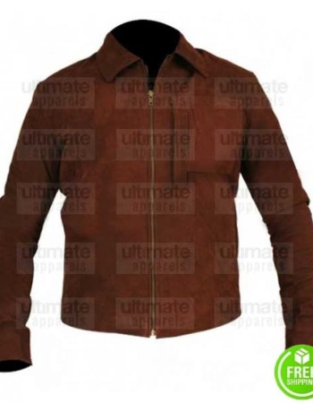 OBLIVION TOM CRUISE (JACK HARPER) SUEDE LEATHER JACKET