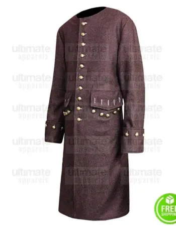 PIRATES OF THE CARIBBEAN JOHNNY DEPP (JACK SPARROW) WOOL COSTUME COAT PIRATES OF THE CARIBBEAN JOHNNY DEPP (JACK SPARROW) WOOL COSTUME COAT