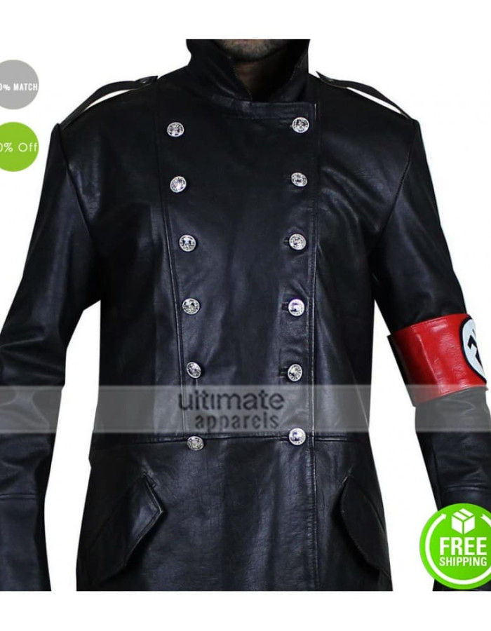 The Man In The High Castle Nazi Officer Leather Coat