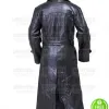 WW2 German Gestapo Black Trench Leather Coat WW2 German Gestapo Black Trench Leather Coat