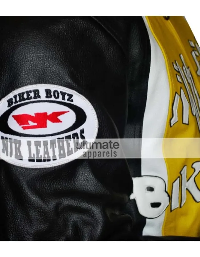 Biker Boyz Derek Luke Kid Yellow Motorcycle Jacket Biker Boyz Derek Luke Kid Yellow Motorcycle Jacket