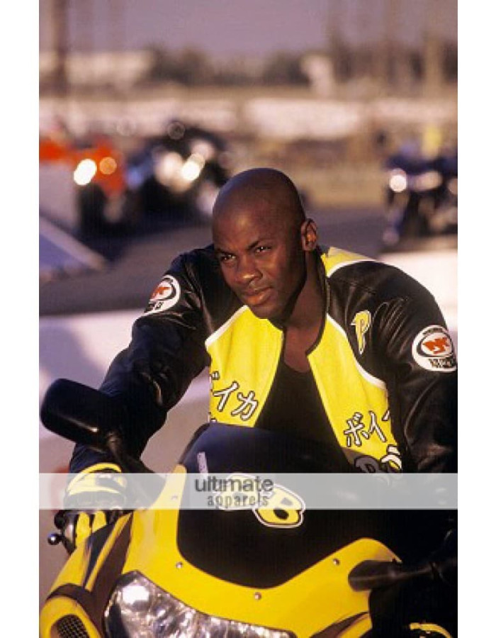 Biker Boyz Derek Luke Kid Yellow Motorcycle Jacket Biker Boyz Derek Luke Kid Yellow Motorcycle Jacket