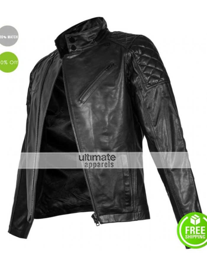 Metal Gear Solid 5 Game Diamond Dogs Leather Jacket Metal Gear Solid 5 Game Diamond Dogs Leather Jacket