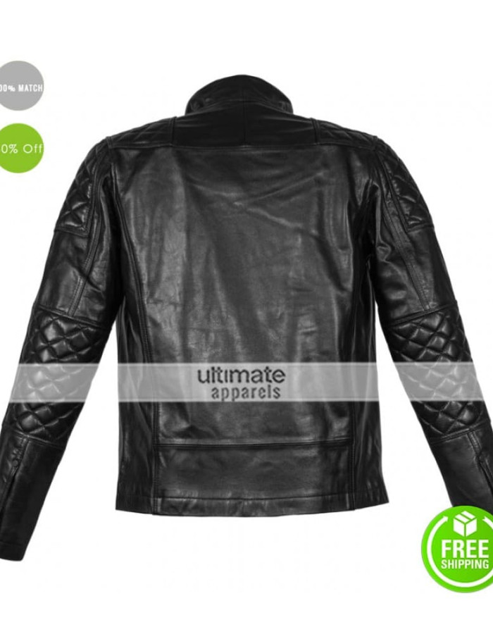 Metal Gear Solid 5 Game Diamond Dogs Leather Jacket Metal Gear Solid 5 Game Diamond Dogs Leather Jacket