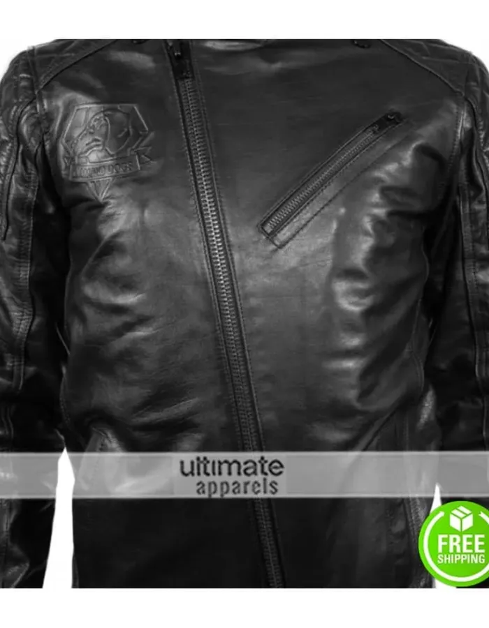 Metal Gear Solid 5 Game Diamond Dogs Leather Jacket