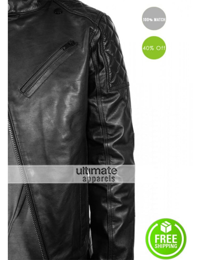 Metal Gear Solid 5 Game Diamond Dogs Leather Jacket Metal Gear Solid 5 Game Diamond Dogs Leather Jacket