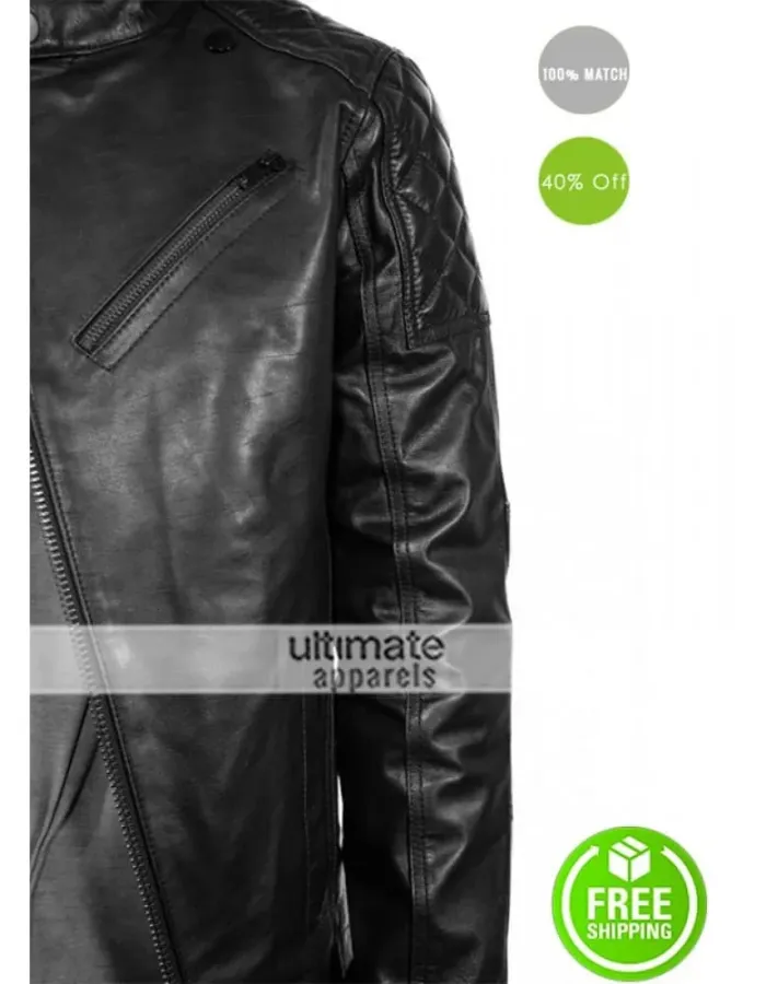 Metal Gear Solid 5 Game Diamond Dogs Leather Jacket