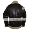 Rocky 4 Sylvester Stallone Rocky Balboa Bomber Shearling Leather Jacket Rocky 4 Sylvester Stallone Rocky Balboa Bomber Shearling Leather Jacket