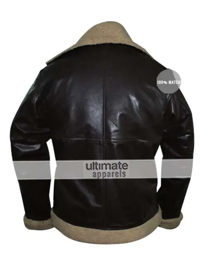 Rocky 4 Sylvester Stallone Rocky Balboa Bomber Shearling Leather Jacket Rocky 4 Sylvester Stallone Rocky Balboa Bomber Shearling Leather Jacket
