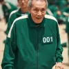 SQUID GAME GREEN COSTUME TRACKSUIT WITH CUSTOMIZED NUMBERS SQUID GAME GREEN COSTUME TRACKSUIT WITH CUSTOMIZED NUMBERS