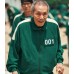 SQUID GAME GREEN COSTUME TRACKSUIT WITH CUSTOMIZED NUMBERS