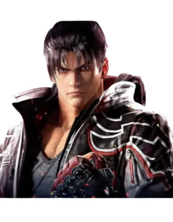 Tekken 8 Jin Kazama Leather Jacket