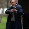 The Gentlemen Charlie Hunnam Ray Blue Cotton Coat The Gentlemen Charlie Hunnam Ray Blue Cotton Coat