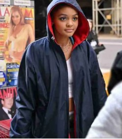 Madame Web 2024 Celeste O’Connor  Blue Coat