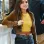 Madame Web 2024 Isabela Merced Brown Cropped Jacket