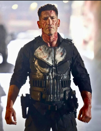 Daredevil Born Again 2025 Jon Bernthal Black Vest