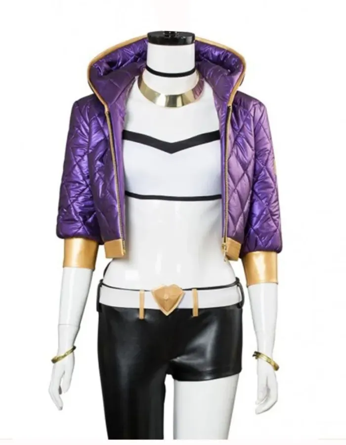 League Of Legends Game KDA Akali Quilted Jacket League Of Legends Game KDA Akali Quilted Jacket