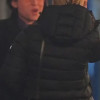 Madame Web 2024 Mary Parker Black Puffer Jacket