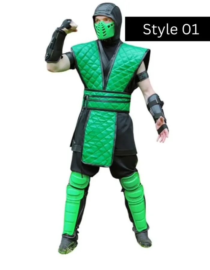 Reptilian Warrior Mortal Kombat Leather Vest
