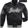 Geeks Retro University Multicolor Varsity Jacket