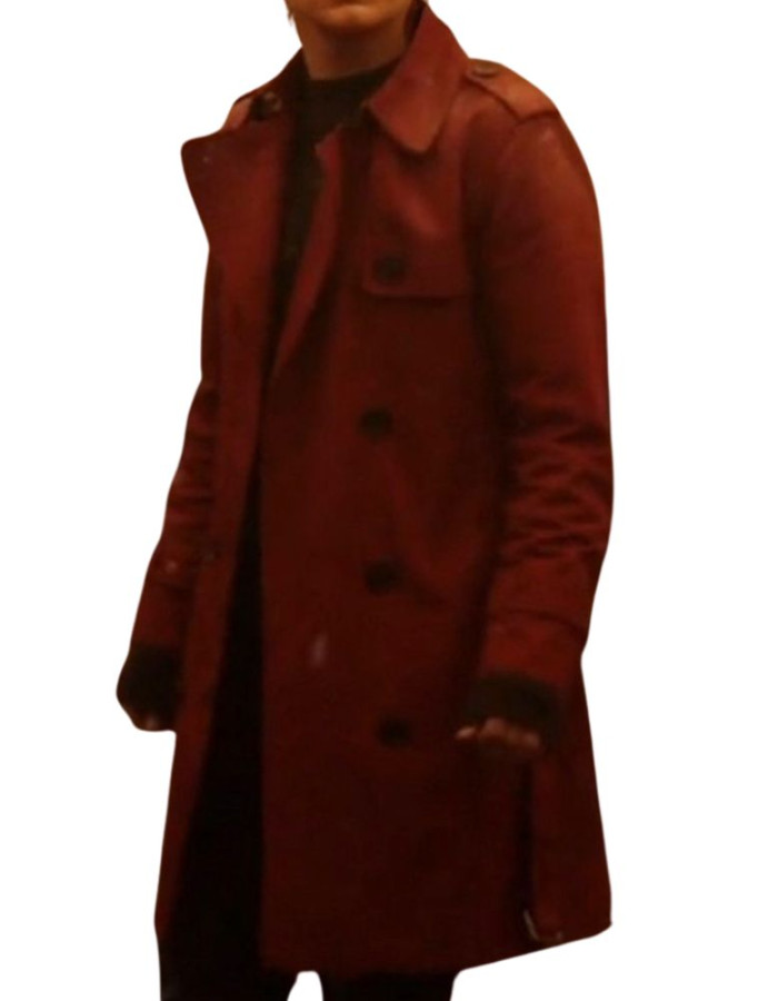 Dark Matter S01 Alice Braga (Amanda) Leather Coat