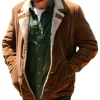 Benedict Cumberbatch Aviator Brown Jacket Benedict Cumberbatch Aviator Brown Jacket