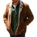 Benedict Cumberbatch Aviator Brown Jacket