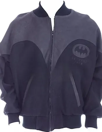Batman Returns Crew Bomber Jacket