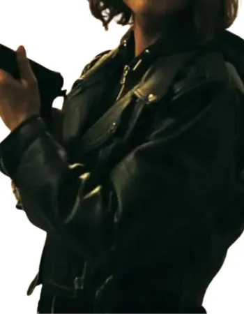 Cult Killer Shelley Hennig (Jamie Douglas) Leather Jacket