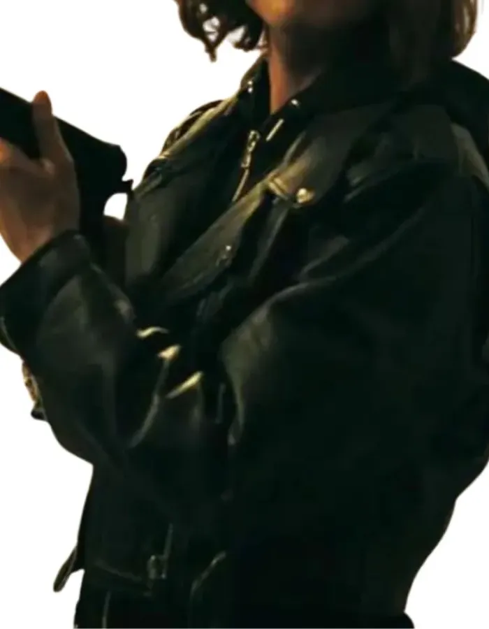 Cult Killer Shelley Hennig (Jamie Douglas) Leather Jacket Cult Killer Shelley Hennig (Jamie Douglas) Leather Jacket