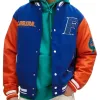 Florida Gators Letterman Royal Blue and Orange Jacket