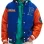 Florida Gators Letterman Royal Blue and Orange Jacket