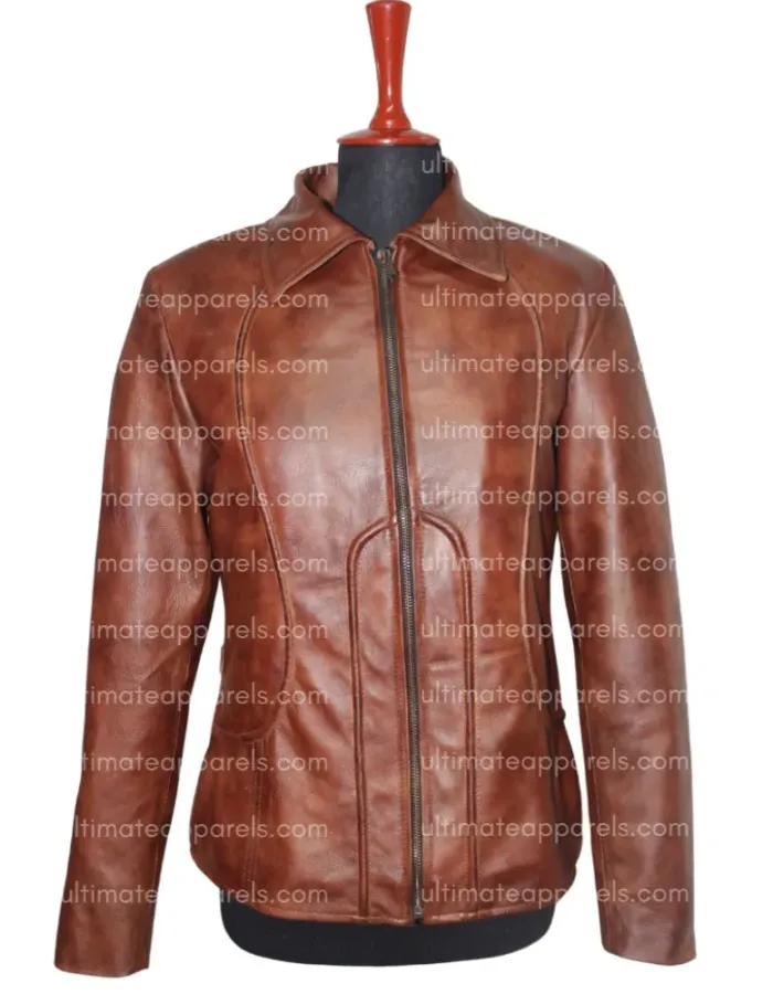 GIGLI JENNIFER LOPEZ BROWN JACKET