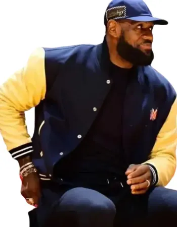 LeBron James NBA 2023 Bomber Wool Jacket