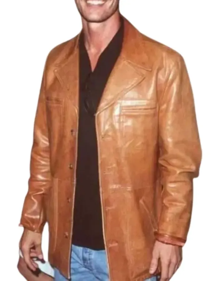 Matthew McConaughey Brown Leather Jacket