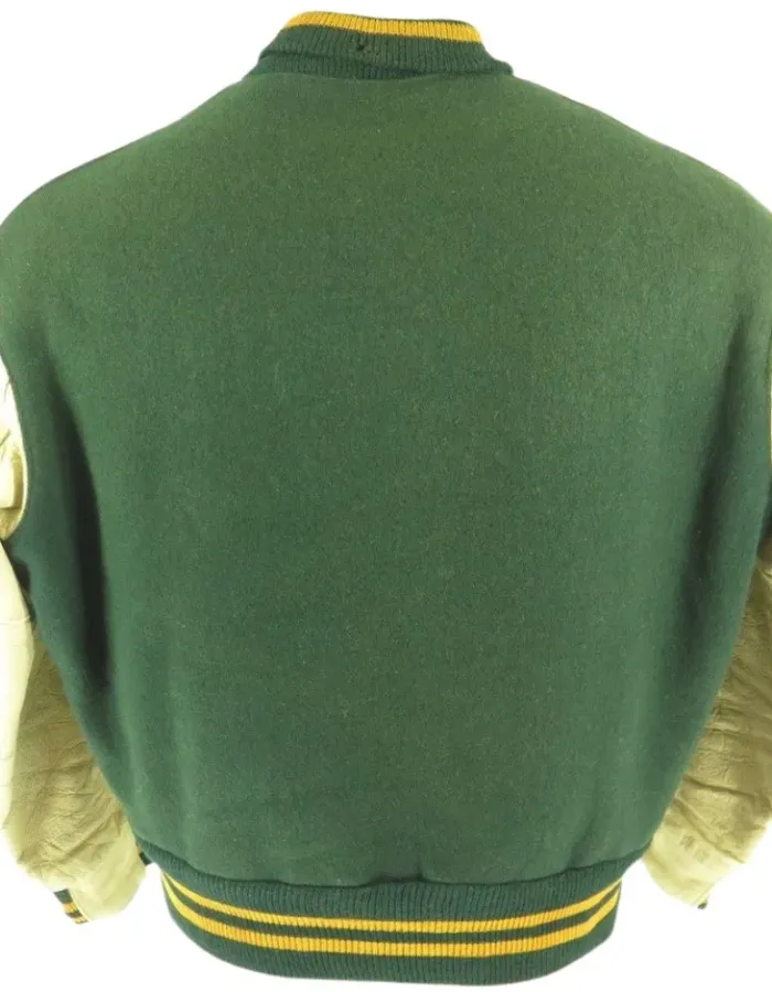 Mens 46 Cal Poly University Leather Letterman Varsity Jacket Mens 46 Cal Poly University Leather Letterman Varsity Jacket