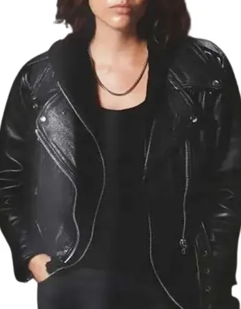 Cult Killer Shelley Hennig (Jamie Douglas) Leather Jacket