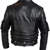Men's Heavyweight Cowhide Biker Leather Jacket